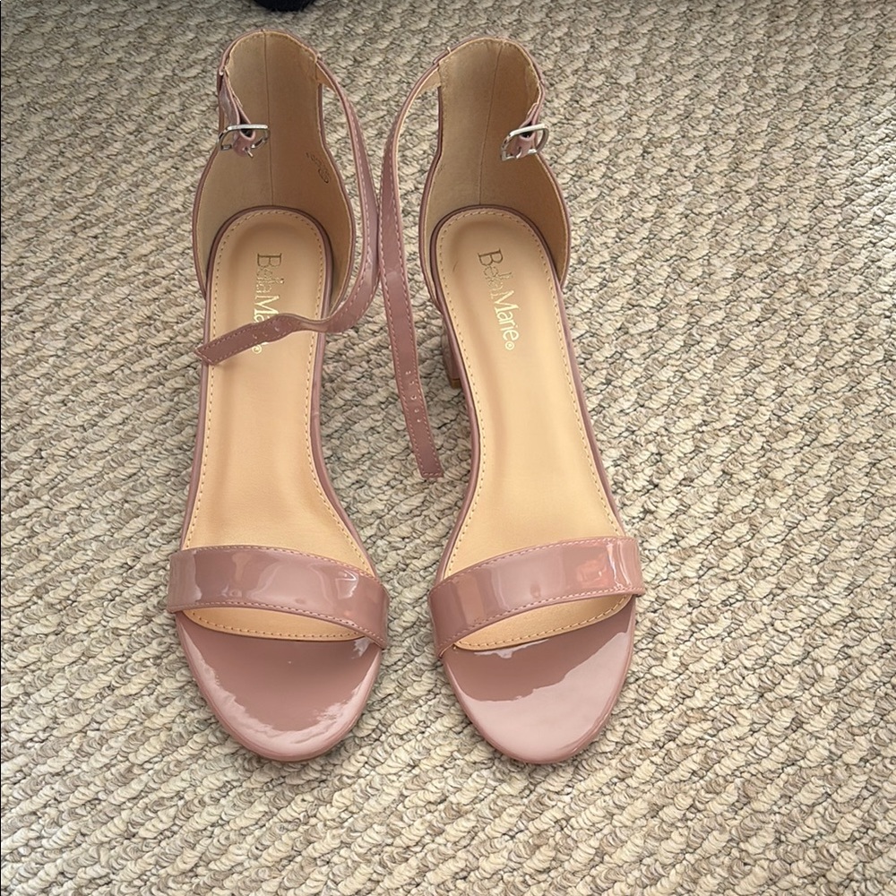 Bella Marie lavender Heeled sandals